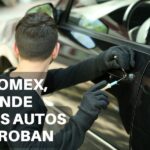 Edomex y CDMX, donde más autos se roban