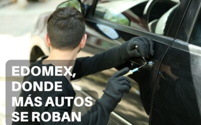 Edomex y CDMX, donde más autos se roban
